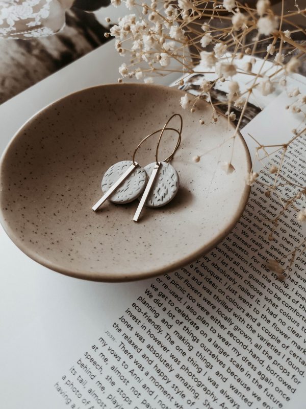 Polymer Clay earrings and gifts in New Zealand wild eden handmade polymer clay earrings handmade jewellery new zealand cottage core spring winter summer cute earrings
