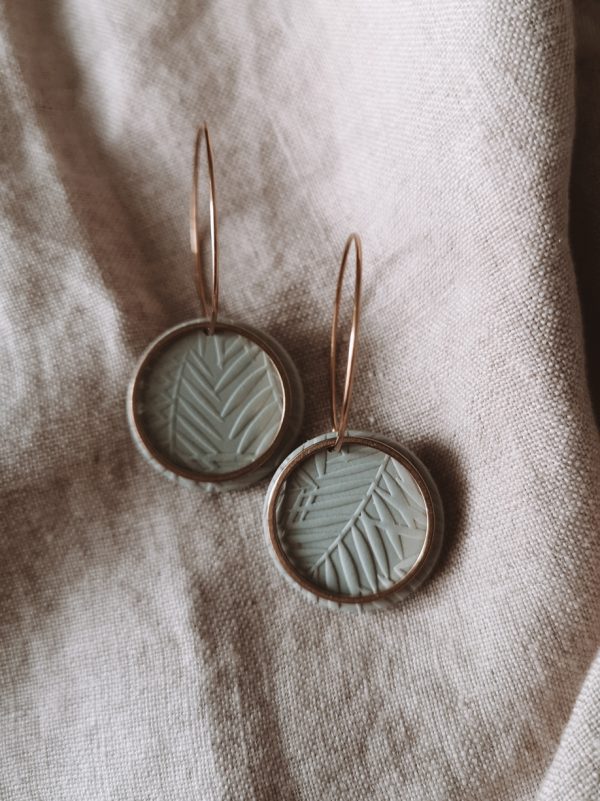 Perfect gift for her birthday wild eden handmade polymer clay earrings handmade jewellery new zealand cottage core spring winter summer cute earrings