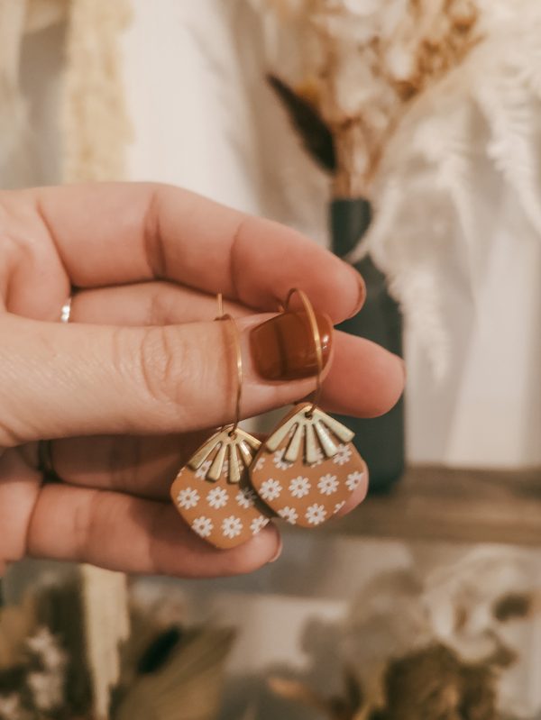 wild eden handmade polymer clay earrings handmade jewellery new zealand cottage core spring winter summer cute earrings