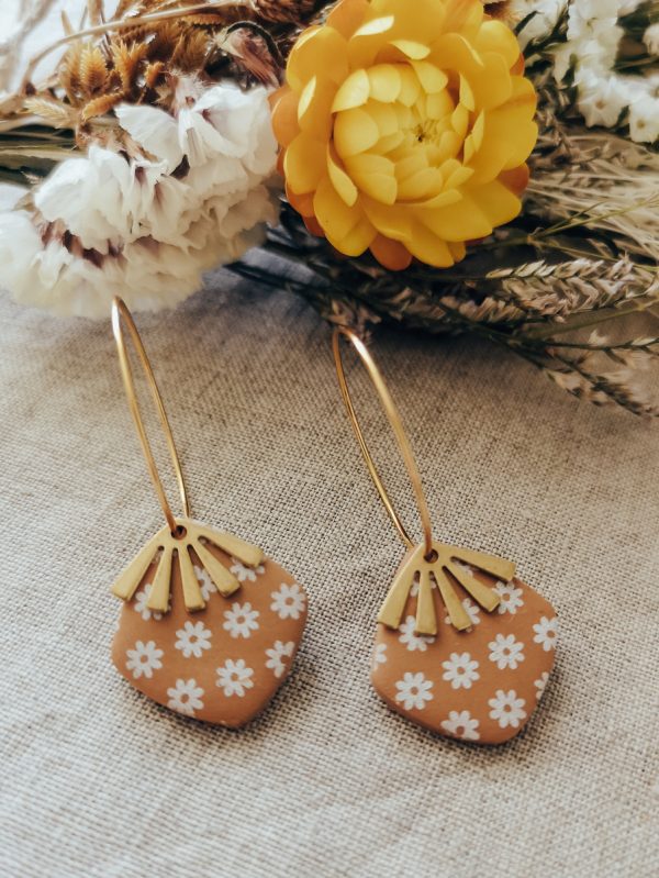 wild eden handmade polymer clay earrings handmade jewellery new zealand cottage core spring winter summer cute earrings