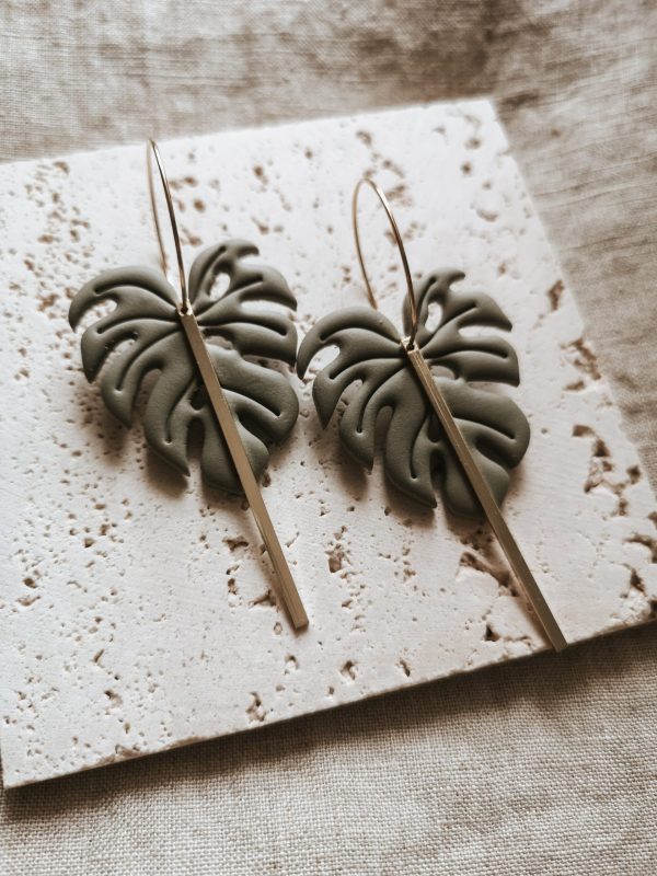 wild eden handmade polymer clay earrings handmade jewellery new zealand cottage core spring winter summer cute earrings
