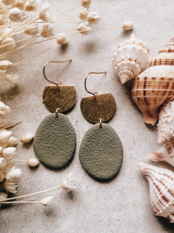wild eden handmade polymer clay earrings handmade jewellery new zealand cottage core spring winter summer cute earrings