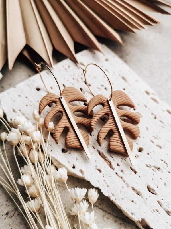 wild eden handmade polymer clay earrings handmade jewellery new zealand cottage core spring winter summer cute earrings