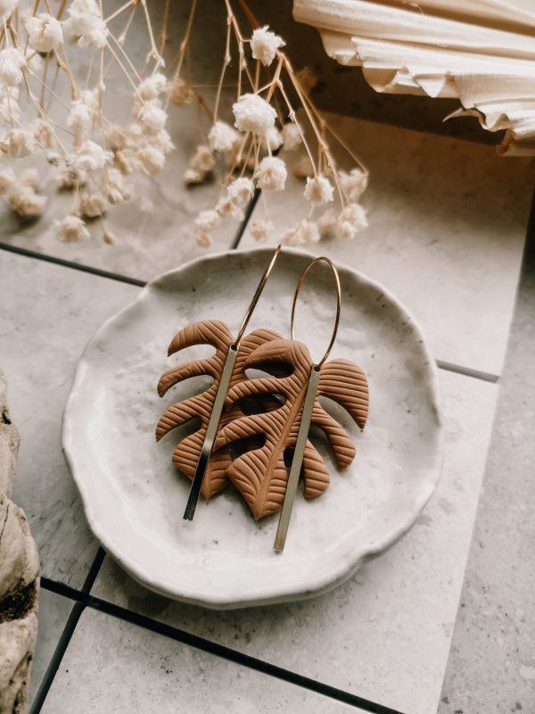 wild eden handmade polymer clay earrings handmade jewellery new zealand cottage core spring winter summer cute earrings