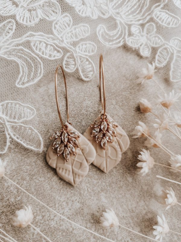 wild eden handmade polymer clay earrings handmade jewellery new zealand cottage core spring winter summer cute earrings