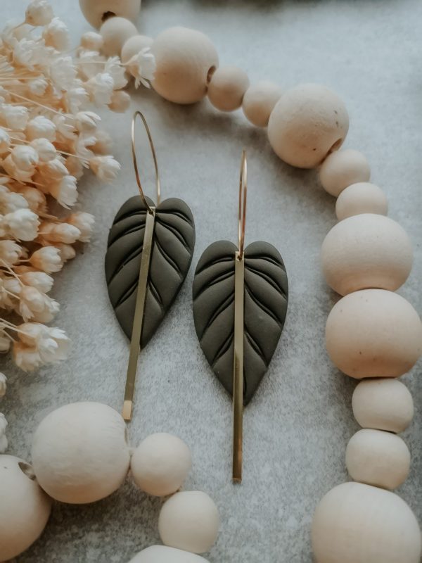 wild eden handmade polymer clay earrings handmade jewellery new zealand cottage core spring winter summer cute earrings