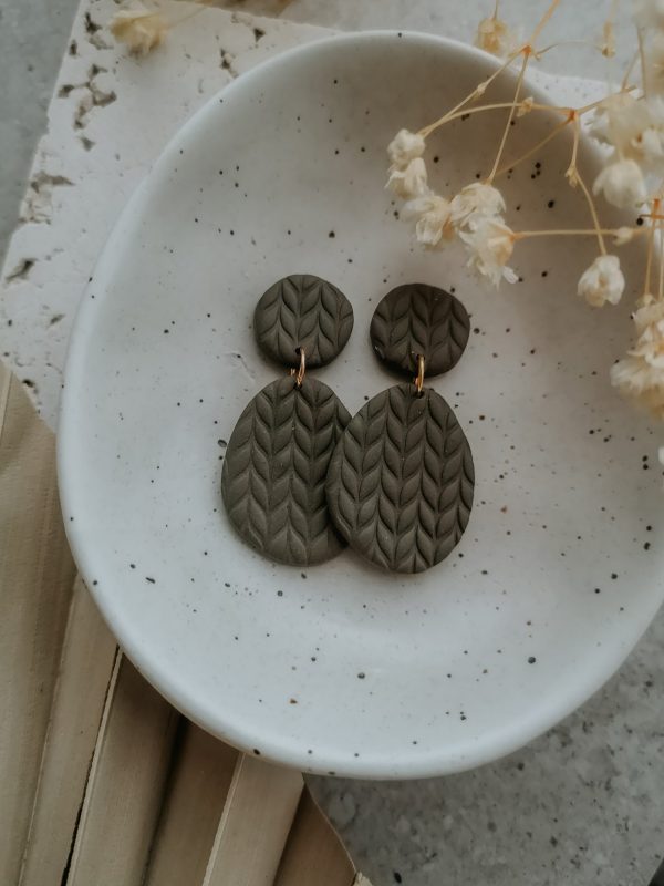 wild eden handmade polymer clay earrings handmade jewellery new zealand cottage core spring winter summer cute earrings