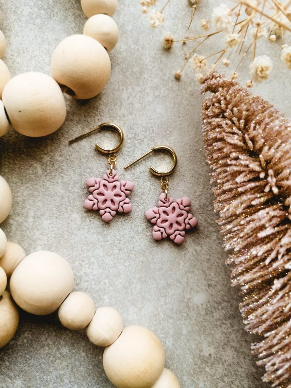 wild eden handmade polymer clay earrings handmade jewellery new zealand cottage core spring winter summer cute earrings