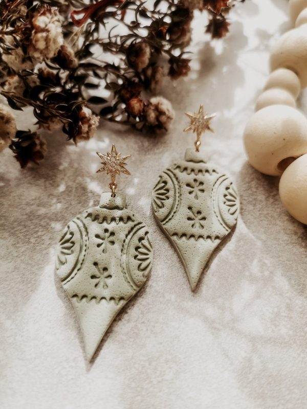 wild eden handmade polymer clay earrings handmade jewellery new zealand cottage core spring winter summer cute earrings